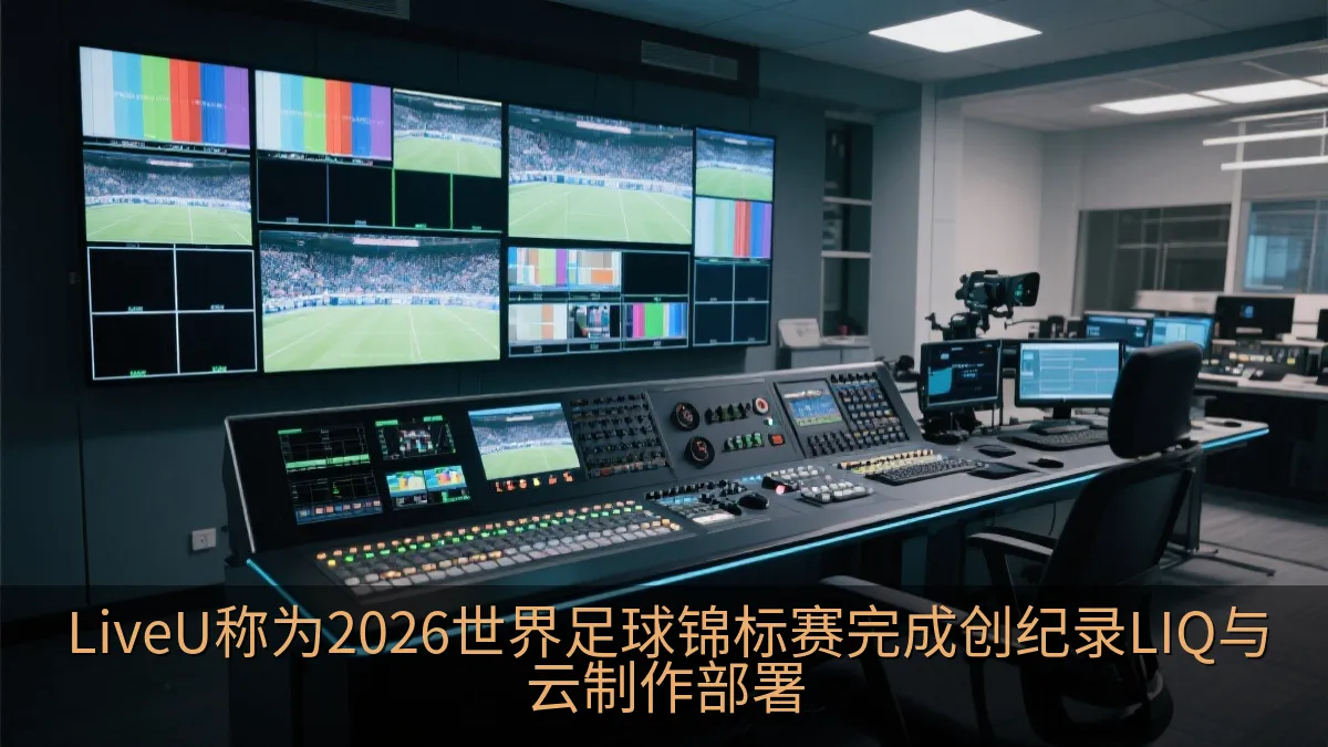 云端远程制作中心监看多路体育赛事直播信号