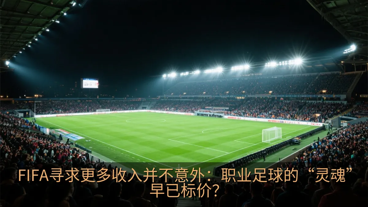 FIFA寻求更多收入并不意外：职业足球的“灵魂”早已标价？
